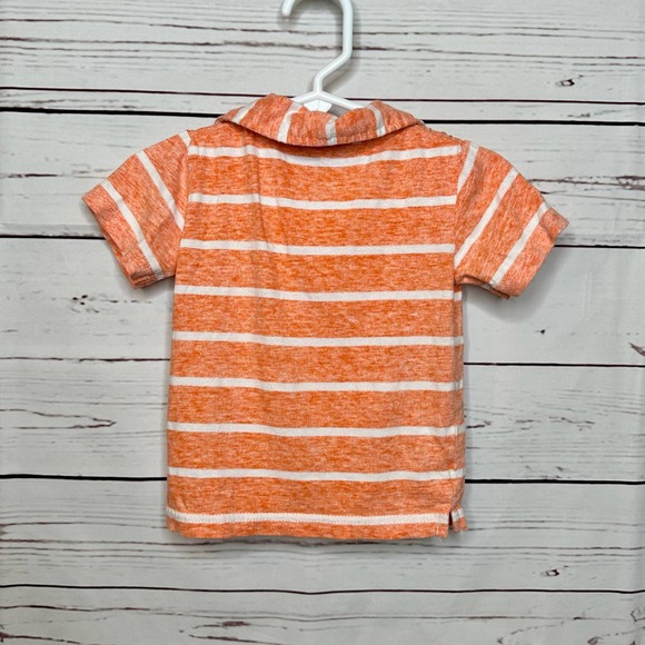 Disney Winnie the Pooh Tigger Orange and White Stripe Shirt Size 12 month - Picture 4 of 4